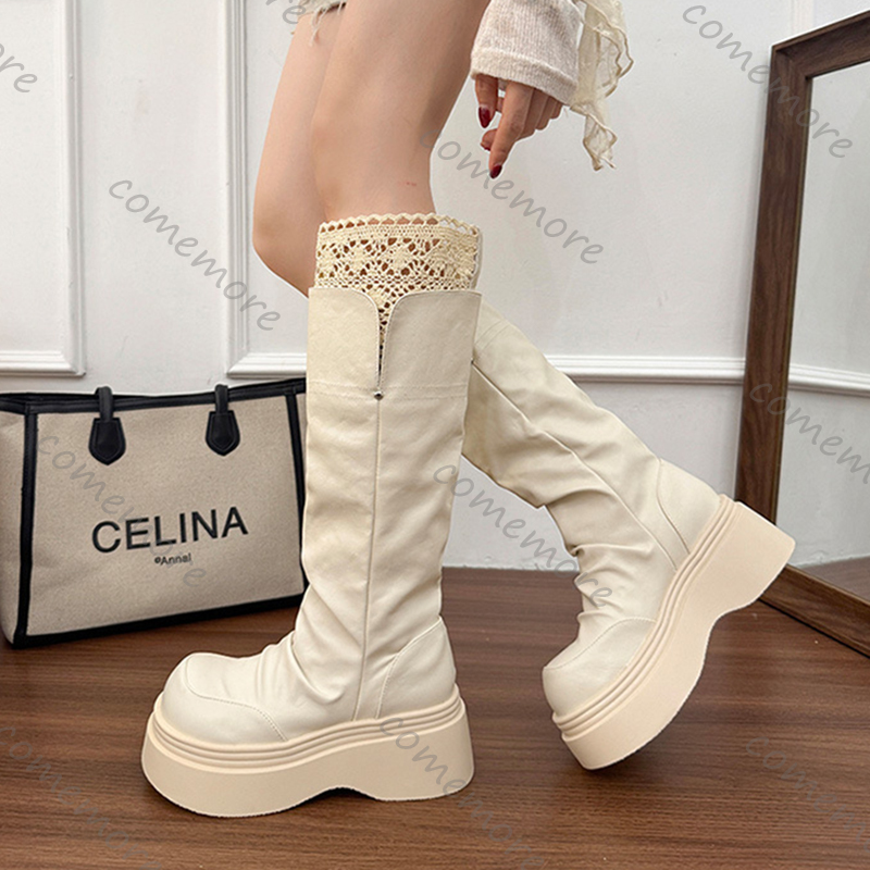Comemore Gothic Lace Platform  - Vintage Style Women Fashion recension och pris