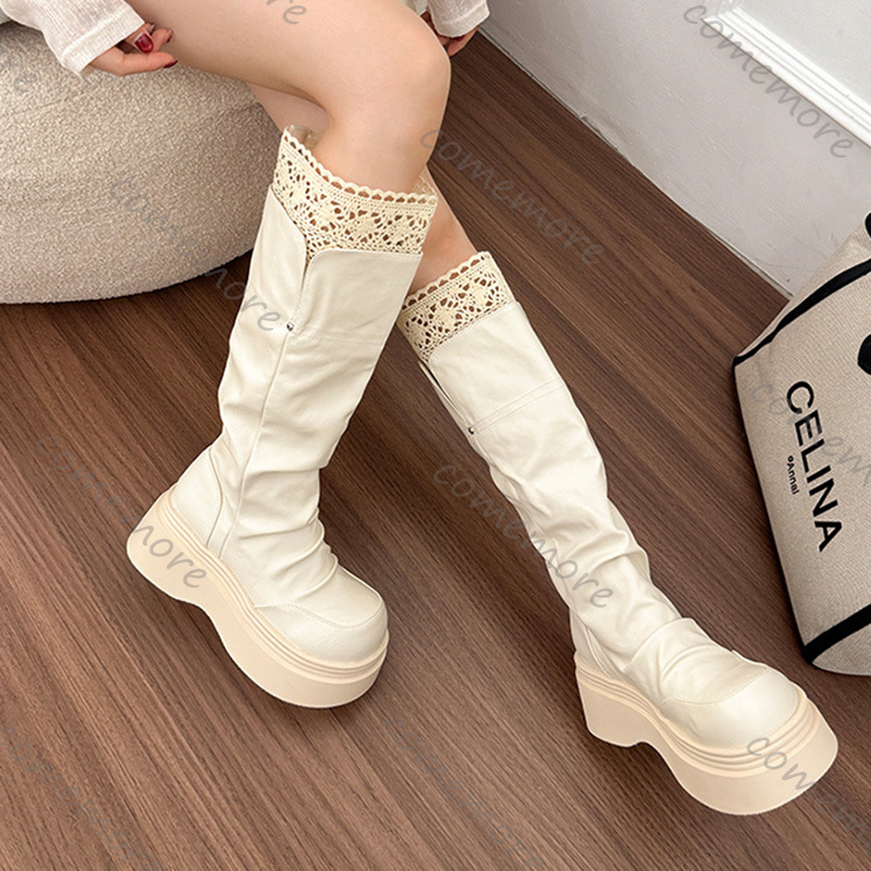 Comemore Gothic Lace Platform  - Vintage Style Women Fashion recension och pris