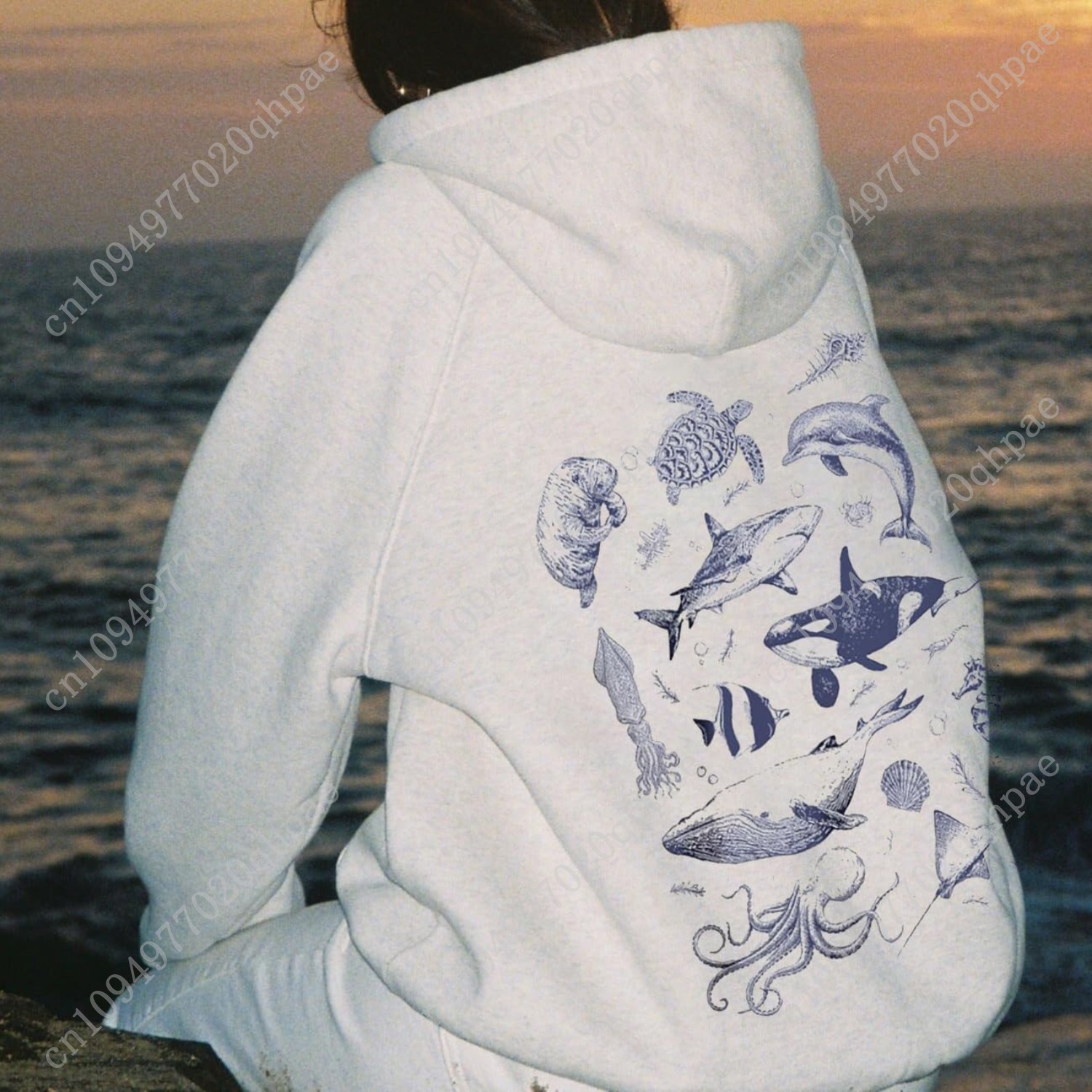 Cute Hoodies for Teen Girls Wo - Printed Floral Shirt recension och pris