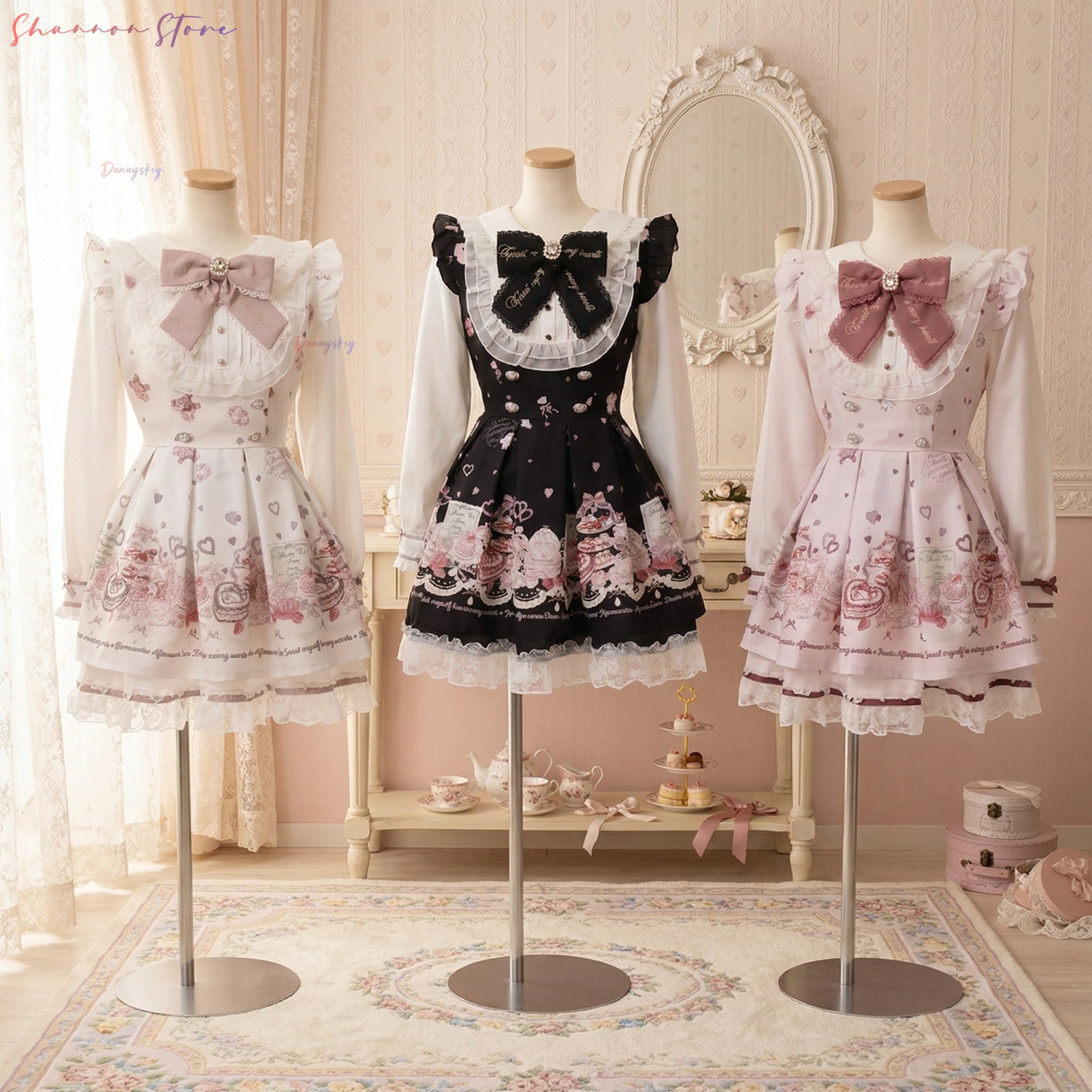Japanese Lolita Dress Women Bo - Vintage Y2K recension och pris