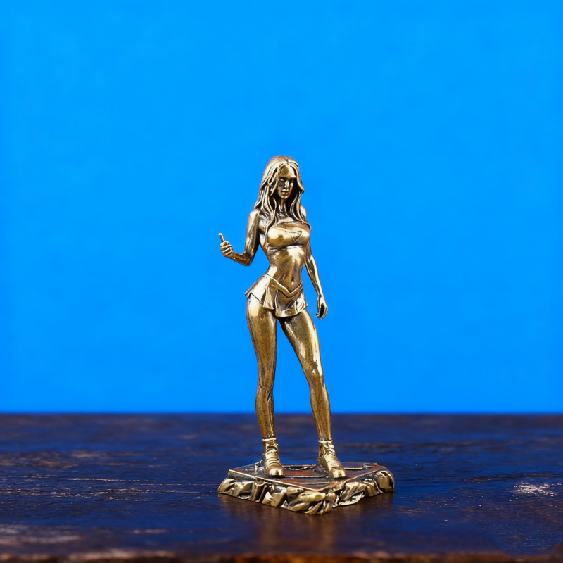 Solid Brass Fashion Model Stat - Vintage Fashion Model recension och pris