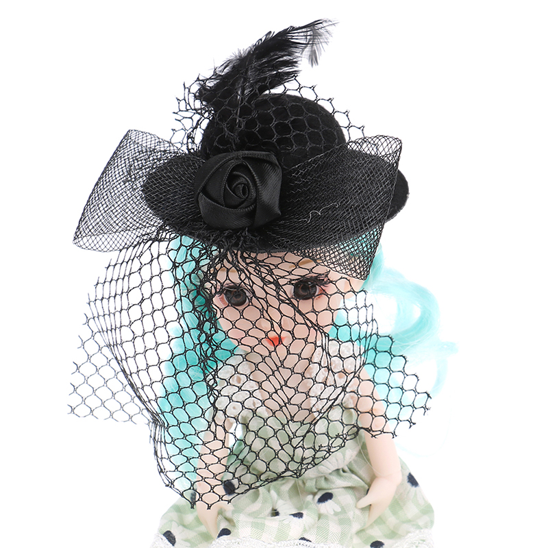 1Pcs 7cm Doll Fashion Lady Bow - Vintage Fashion Model recension och pris