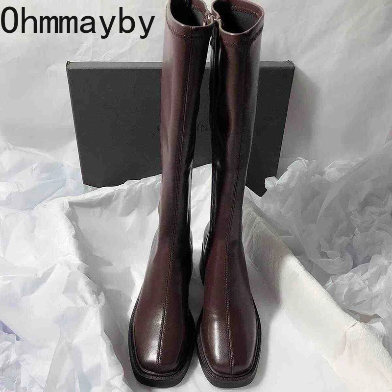 Vintage Thick Heel Women Knee  - Vintage And Modern Fashion recension och pris