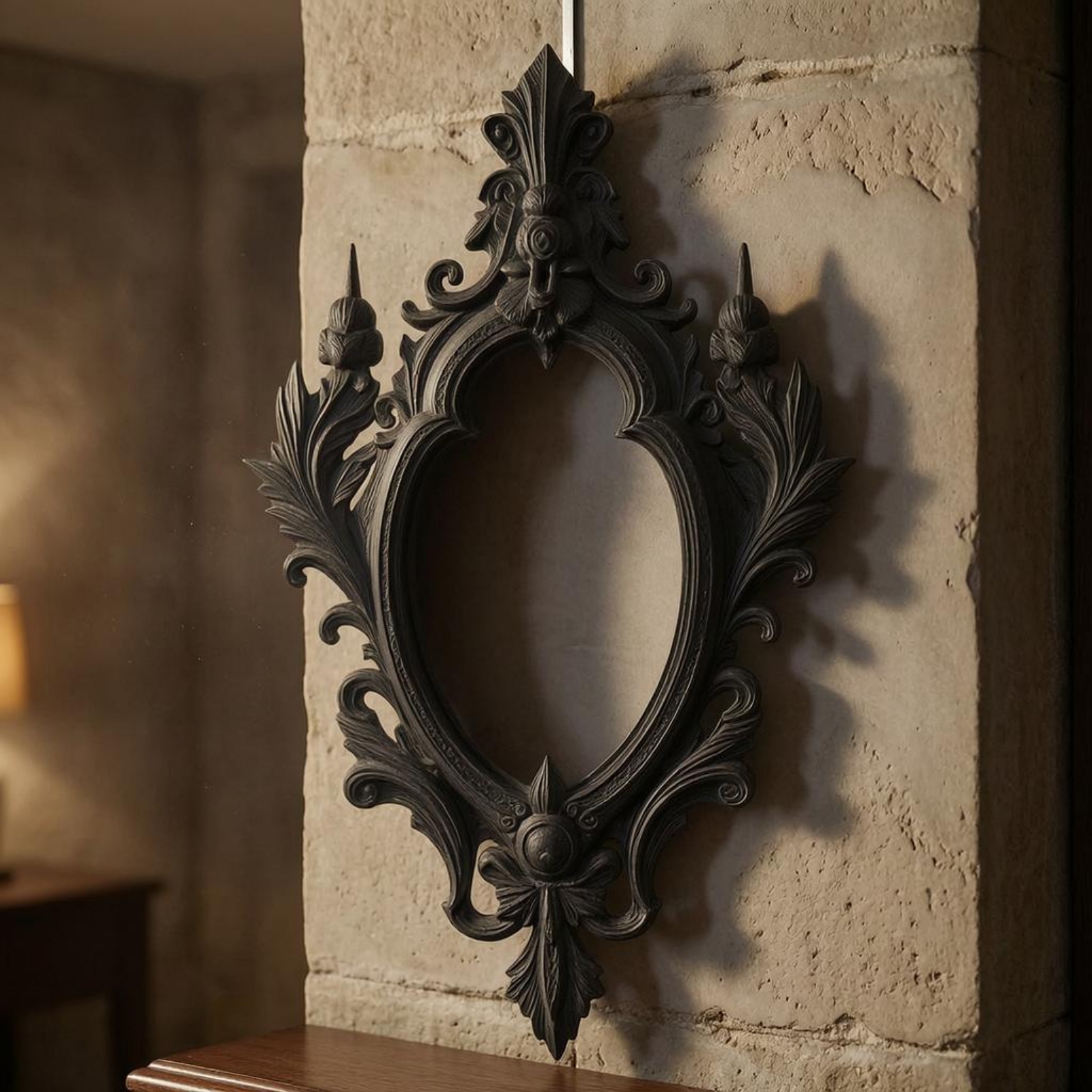 Medieval Picture Frame Scrollw - Vintage Fashion Model recension och pris