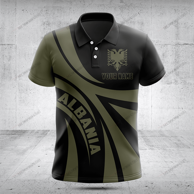 Custom Name Albania Flag Graph - Vintage Fashion Names recension och pris