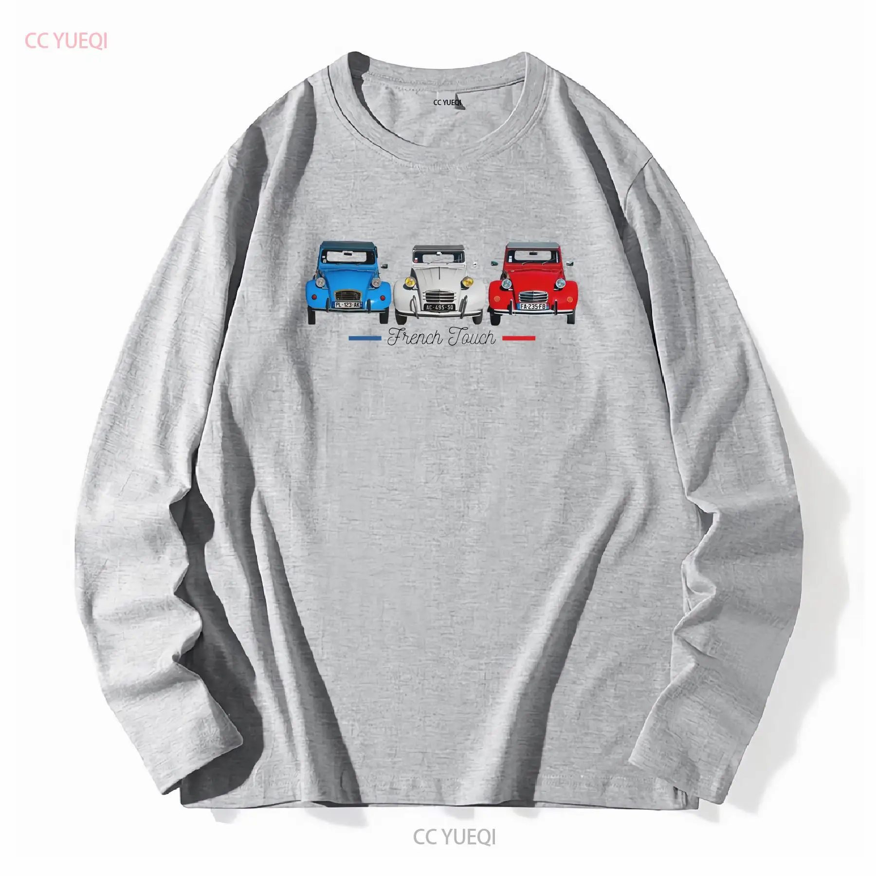 Two horses 2 CV T Shirt cotton - French Vintage Fashion recension och pris
