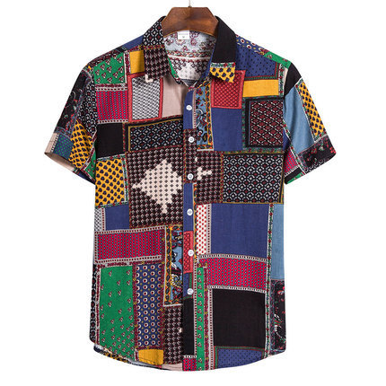 Small Niche Design Printed Shi - Printed Floral Shirt recension och pris