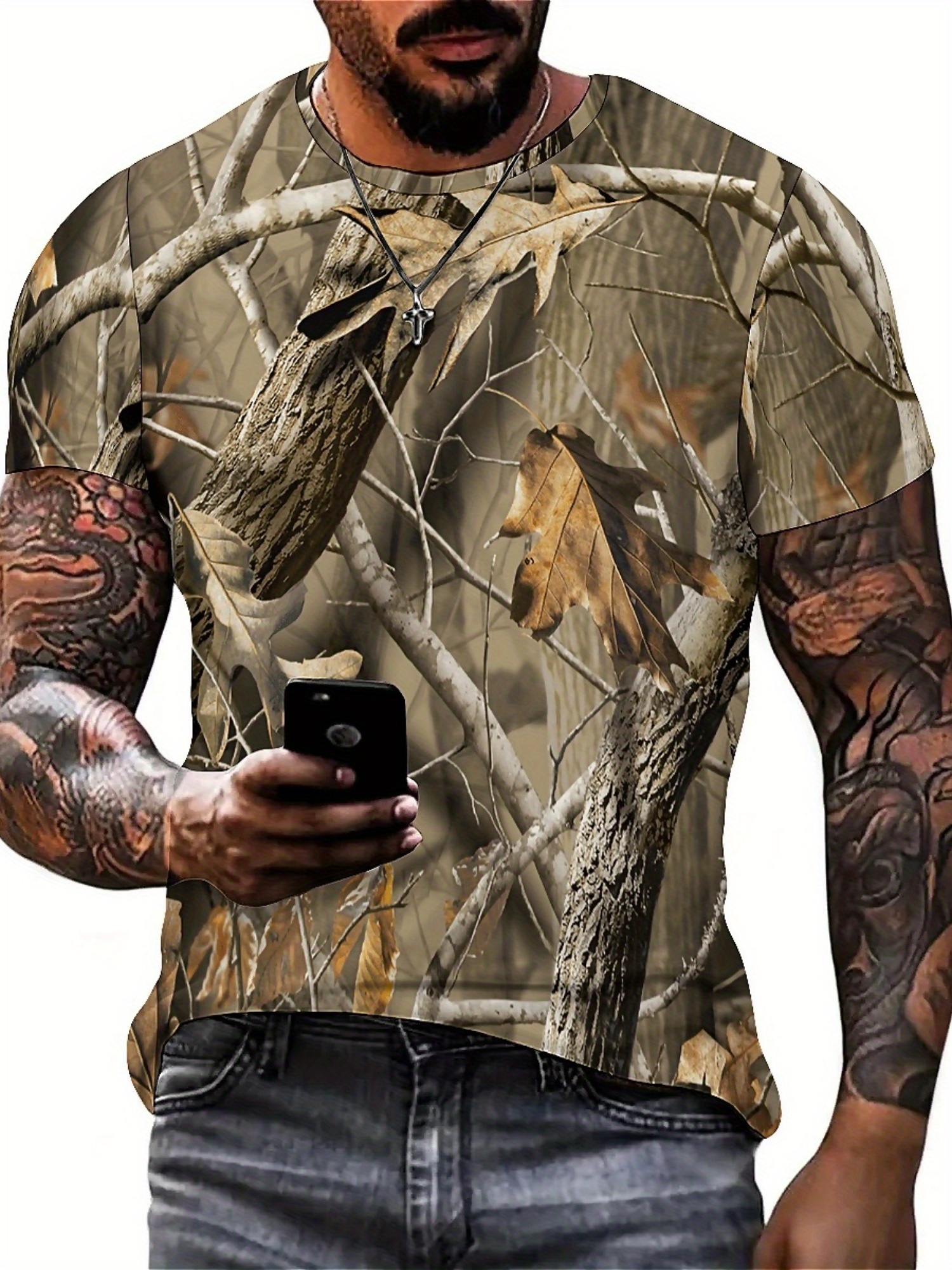 Vintage Camo Leaf Print Y2K Me - Vintage Y2K recension och pris