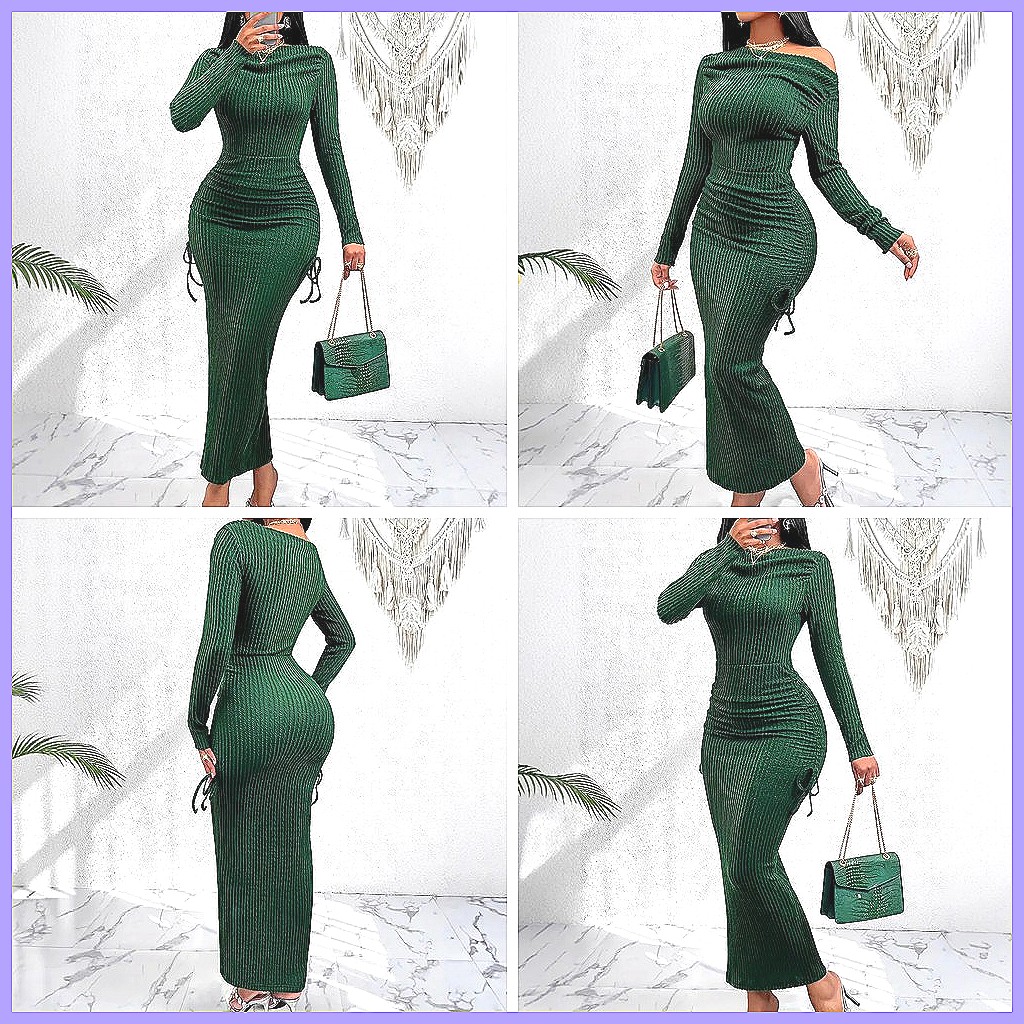 Women's Vintage Knit Dress 202 - Vintage Y2K recension och pris