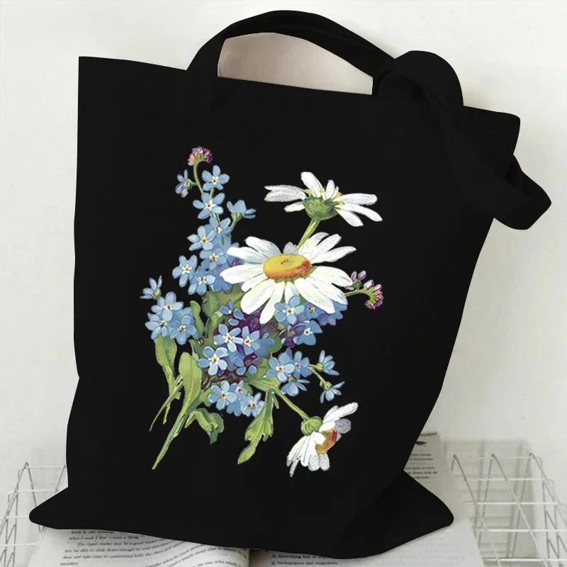 Casual Canvas Tote Bag Oil Pai - Vintage Fashion Sketches recension och pris