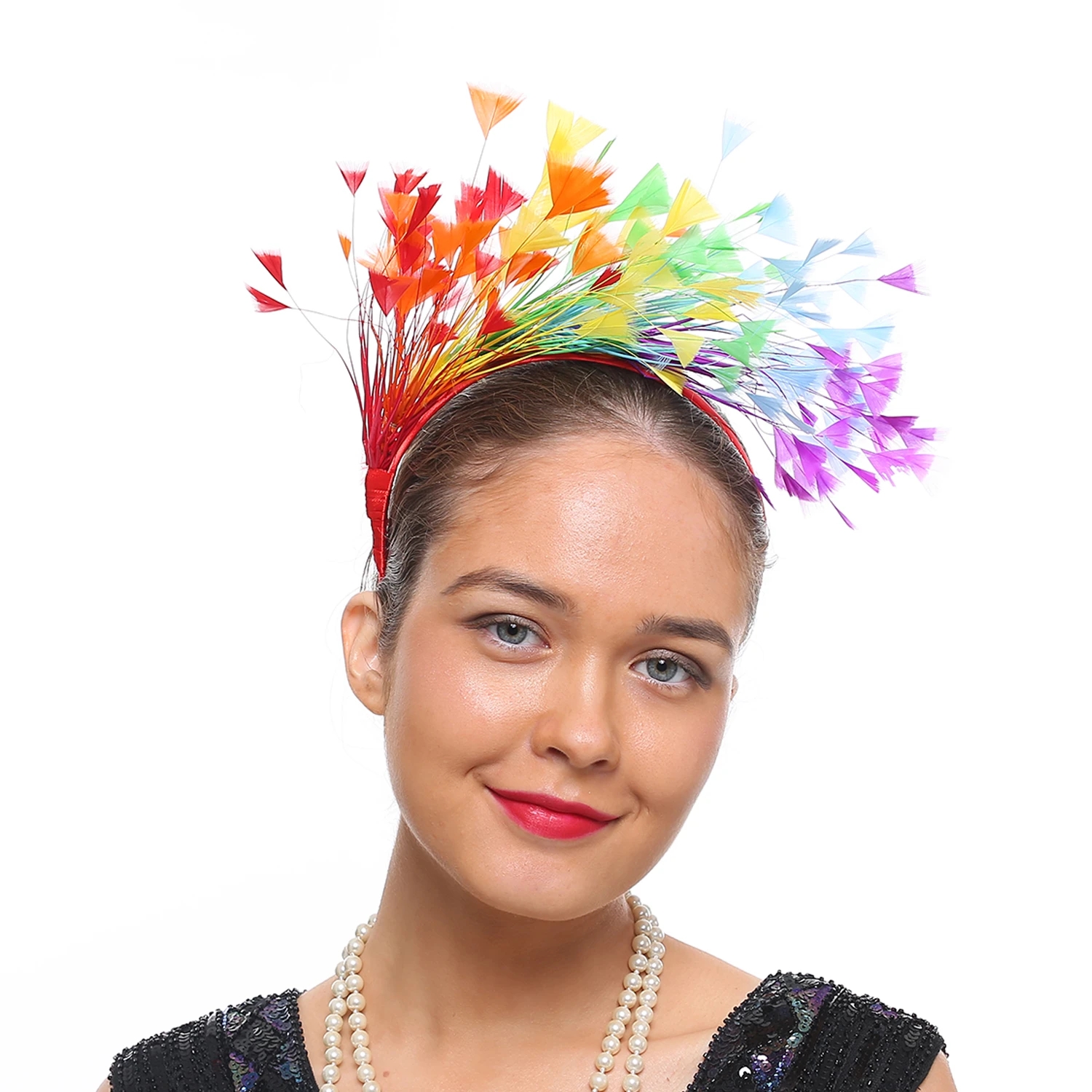 Colorful Feather Hair Hoop, Ma - Vintage Fashion Photographers recension och pris