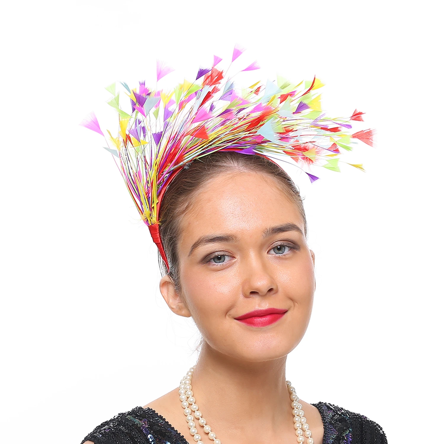 Colorful Feather Hair Hoop, Ma - Vintage Fashion Photographers recension och pris