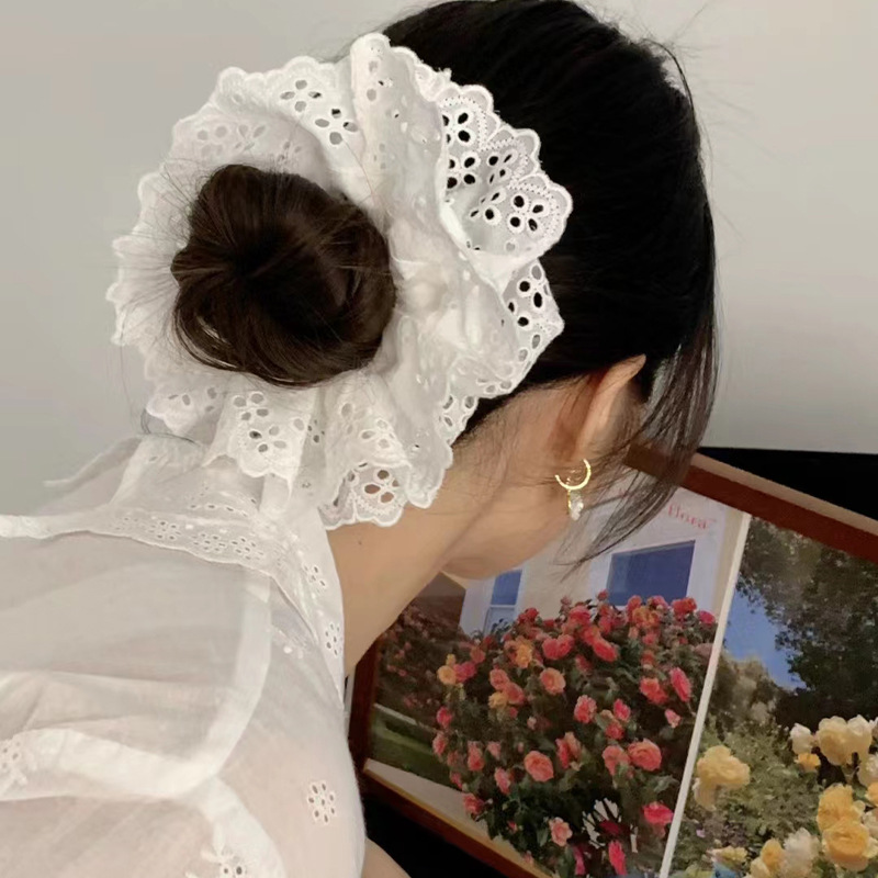 Women's Scrunchies Korean Supe - French Vintage Fashion recension och pris