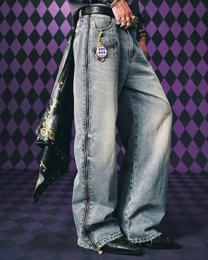 Y2K Streetwear Men Hip Hop Har - Vintage Y2K recension och pris