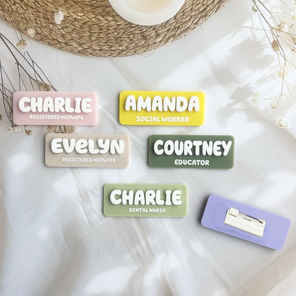 Custom Name Brooch Personalize - Vintage Fashion Names recension och pris