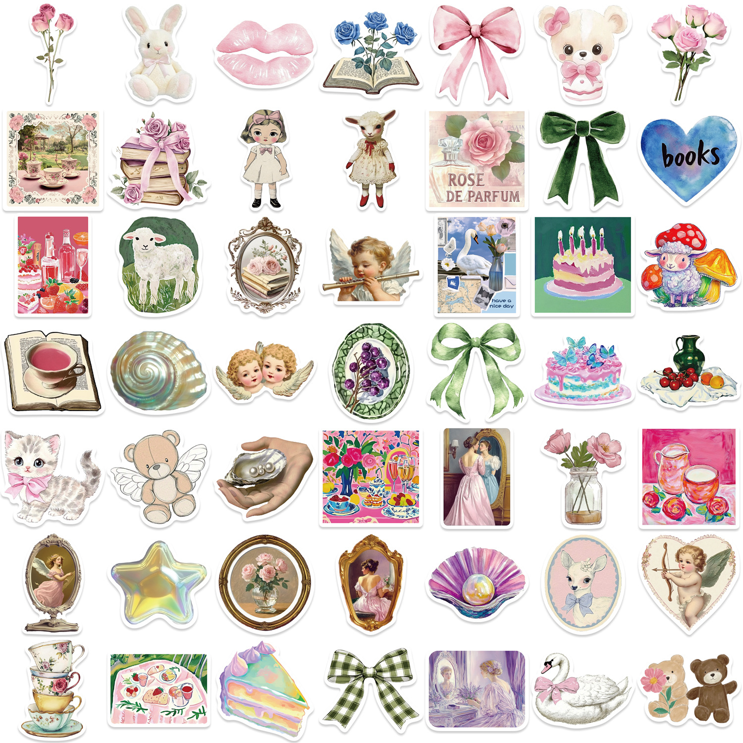200Pcs Aesthetic Pinterest Sti - Vintage Fashion Pinterest recension och pris