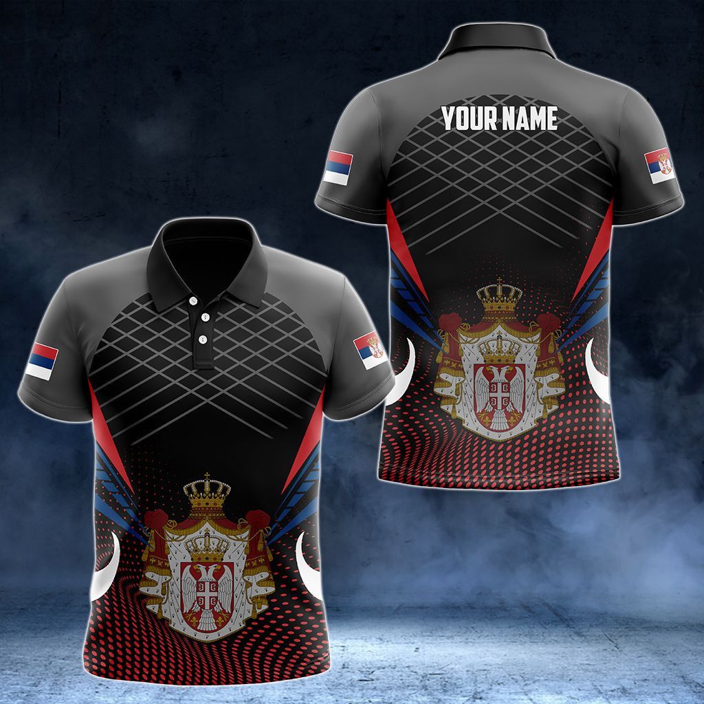 Custom Name Serbia Symbol Skul - Vintage Fashion Names recension och pris