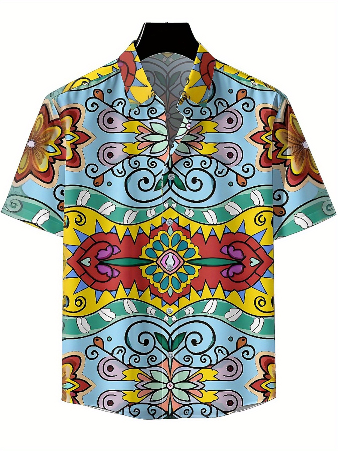 Men's Plus Size Hawaiian Shirt - Printed Floral Shirt recension och pris