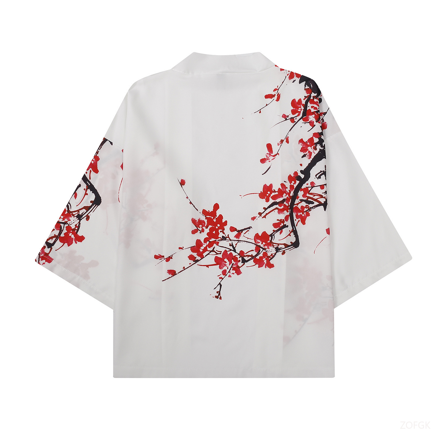 Summer Women Flower Print Kimo - Printed Floral Shirt recension och pris