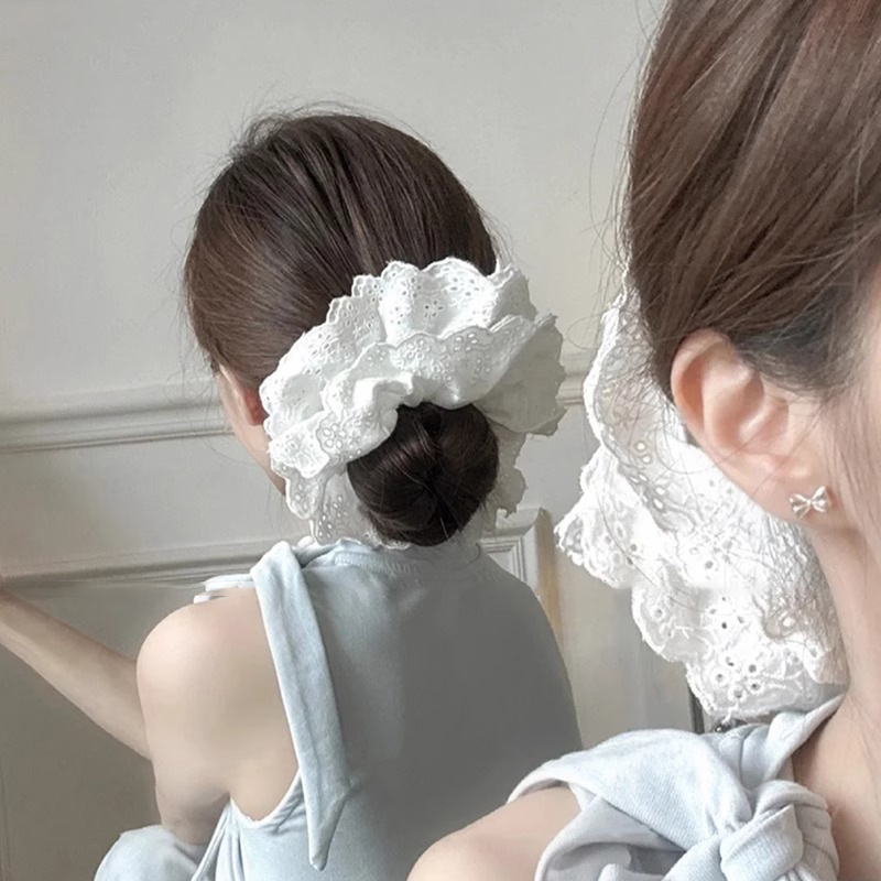 Women's Scrunchies Korean Supe - French Vintage Fashion recension och pris