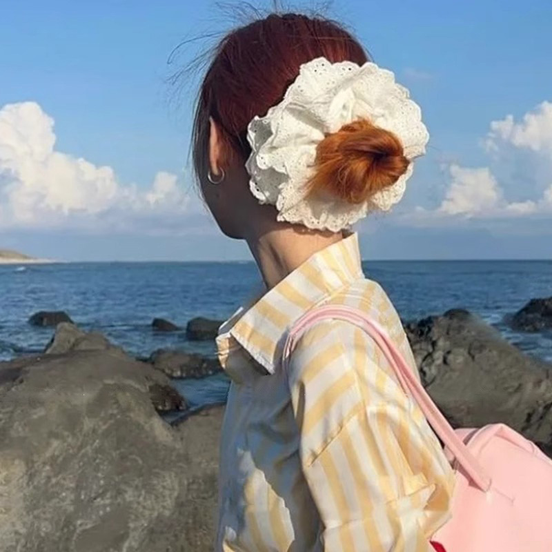 Women's Scrunchies Korean Supe - French Vintage Fashion recension och pris