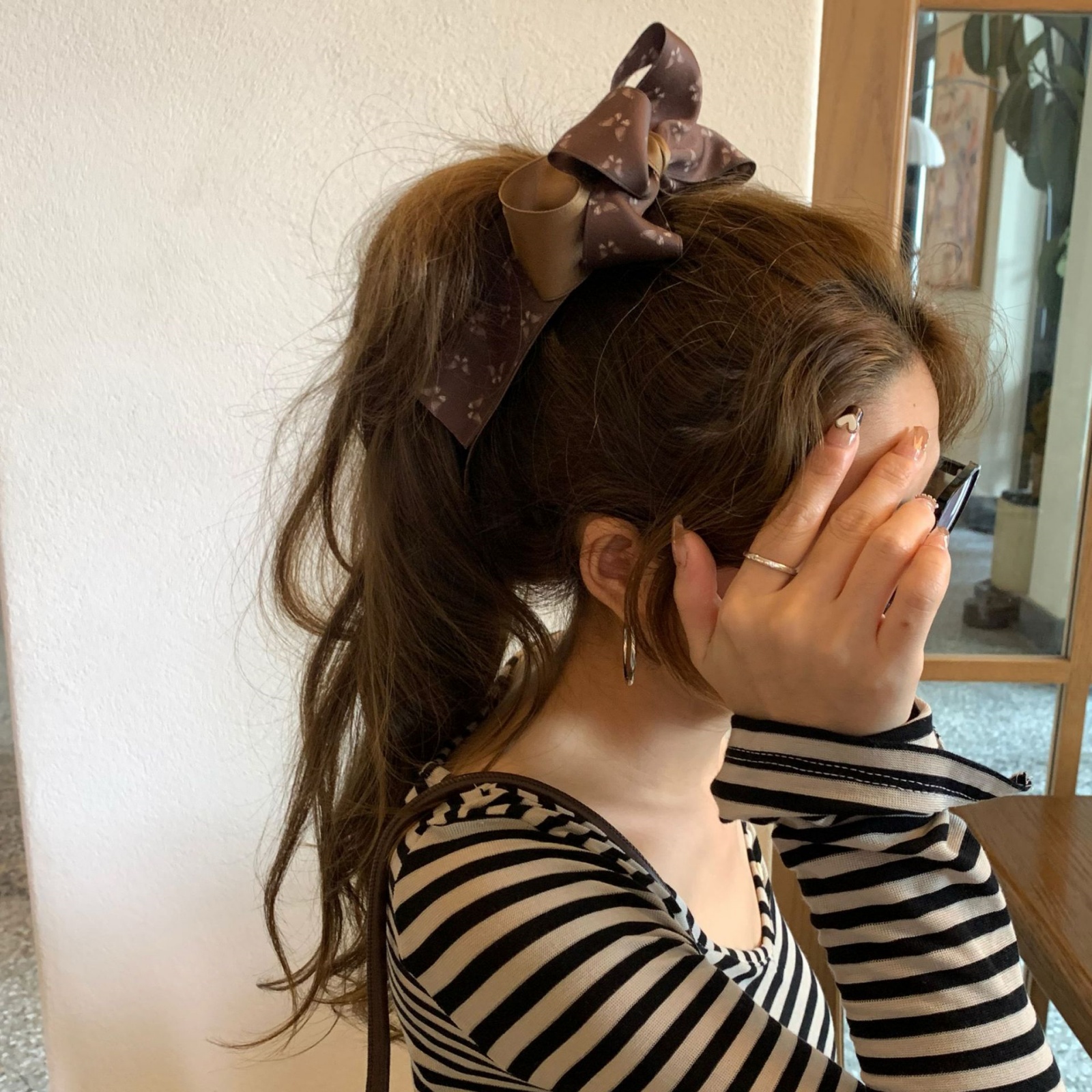 1 Pc Fabric Large Bow Hair Cli - French Vintage Fashion recension och pris