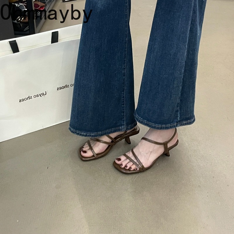 Vintage Summer Open Toe High H - Vintage And Modern Fashion recension och pris